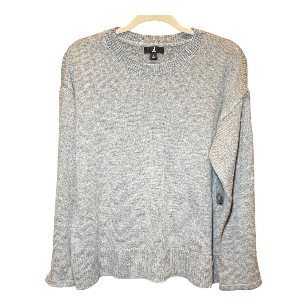 JASON WU Gray Sweater with Button Detail on Sides M NWT